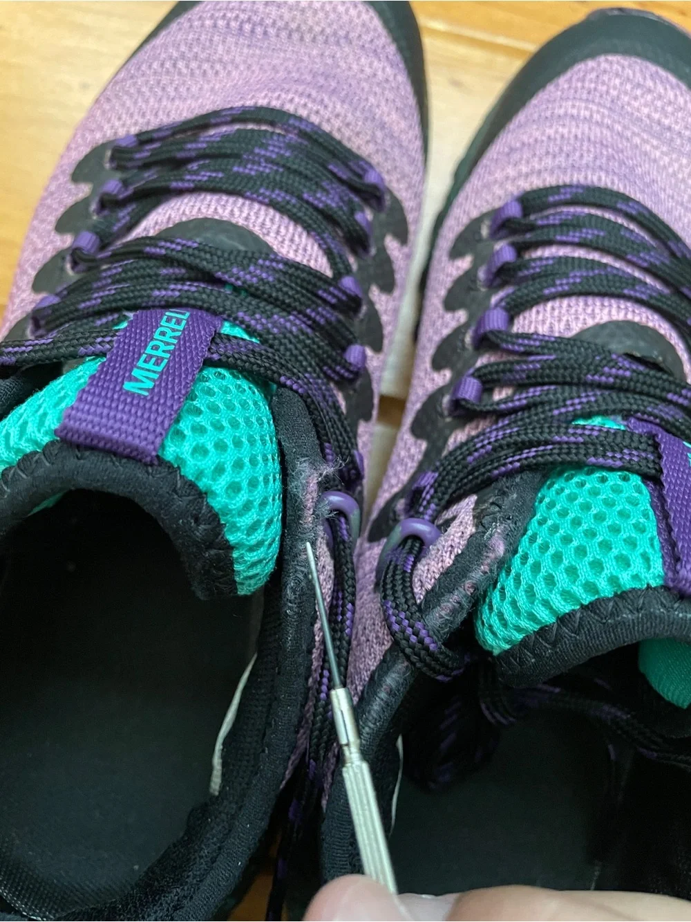Merrell Bravada WOMENS 7.5 Purple Trail Running Hiking Shoes Gorpcore J033644